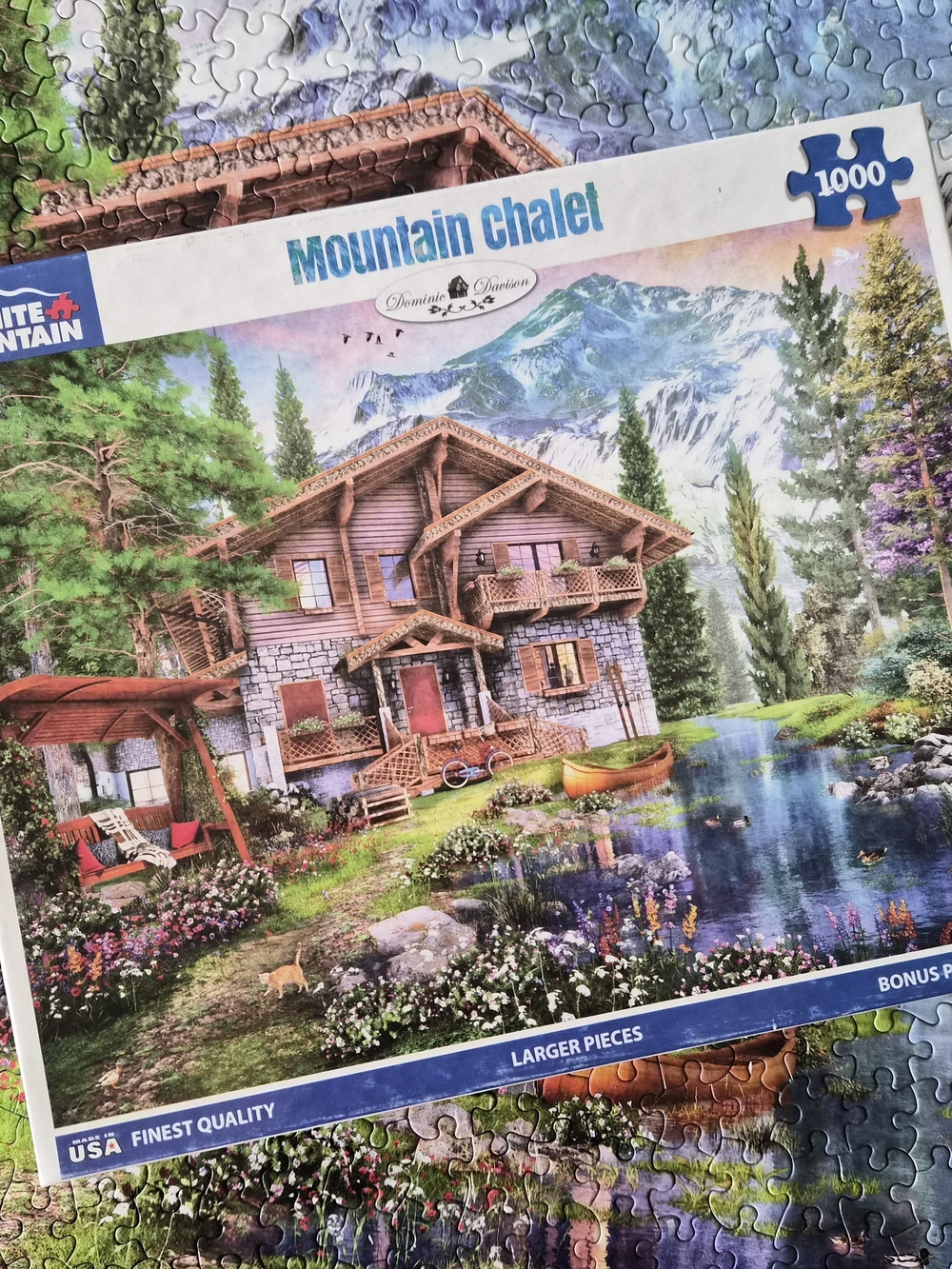 Mountain Chalet 1000-Piece Jigsaw Puzzle